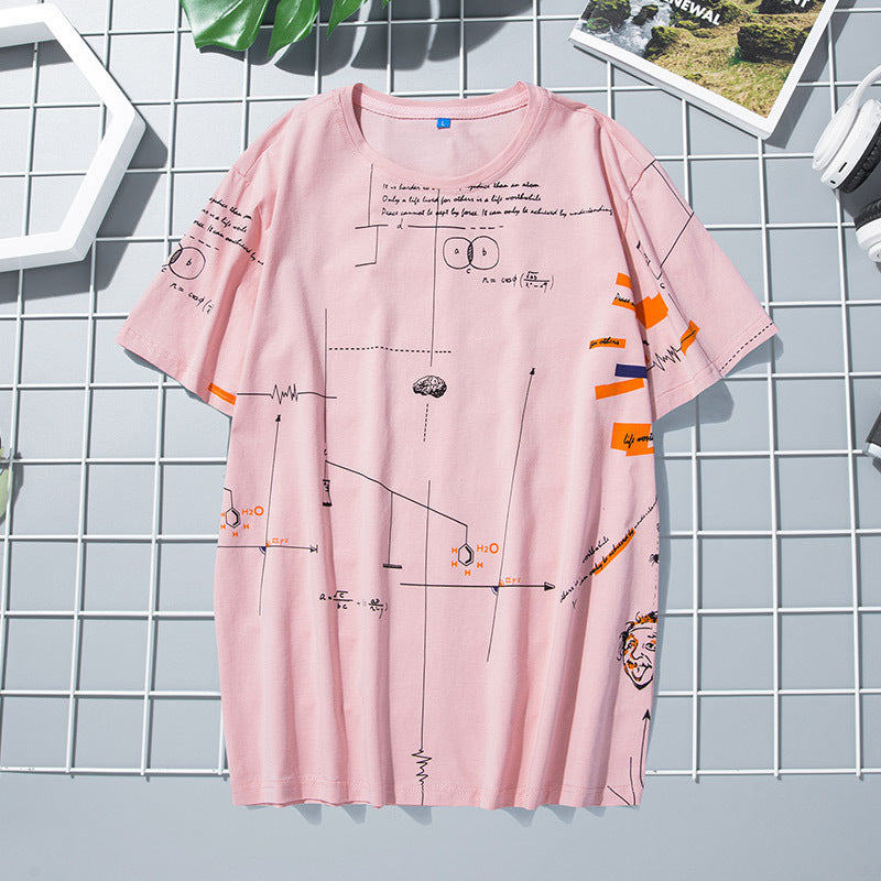 T-shirt ras du cou oversize en coton pour homme
