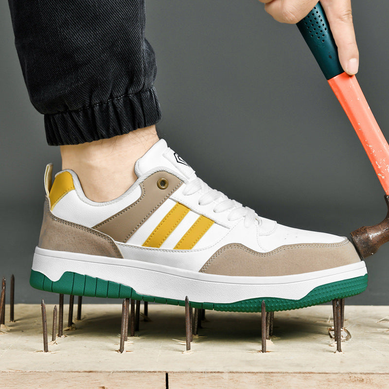 Zapatillas de verano, ligeros y transpirables, anti-aplastamiento y antipenetración para hombres