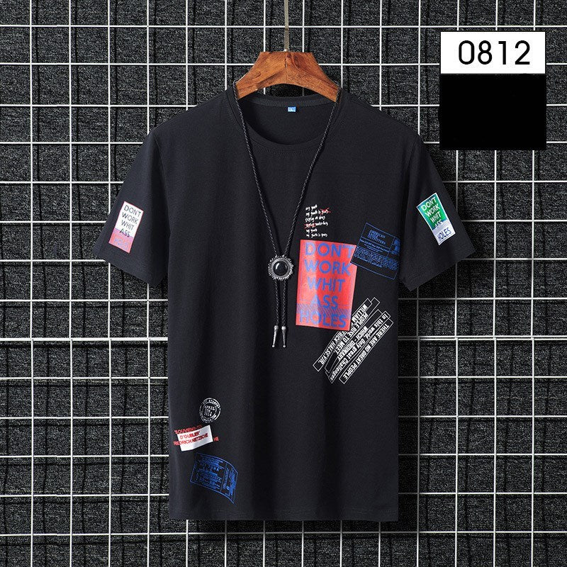 T-shirt ras du cou oversize en coton pour homme