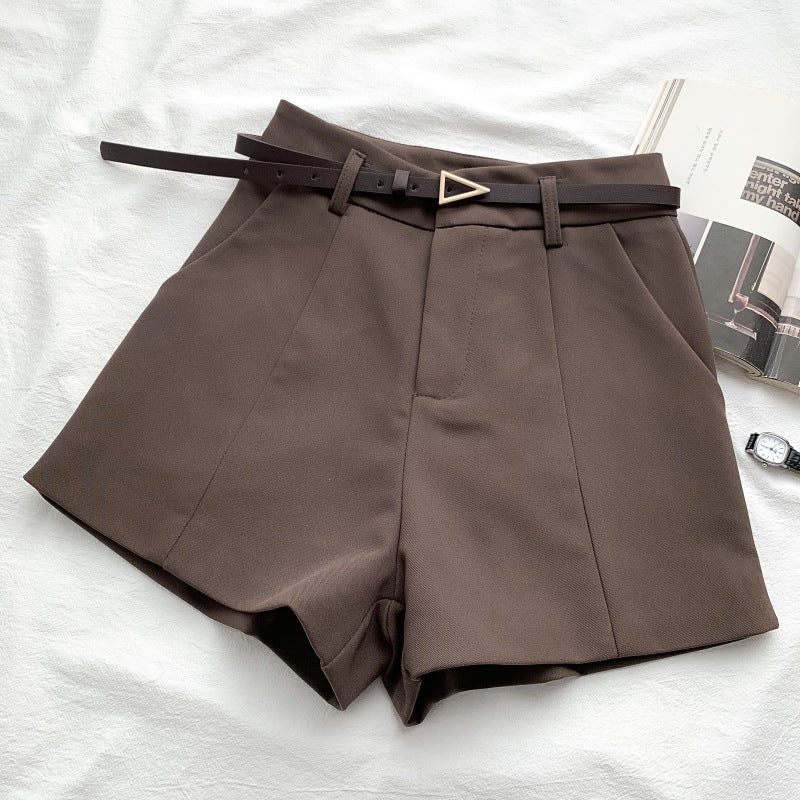 Pantalon décontracté taille haute à jambes larges – Élégance confortable et intemporelle