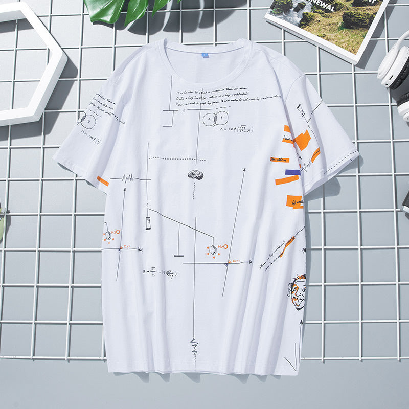 T-shirt ras du cou oversize en coton pour homme