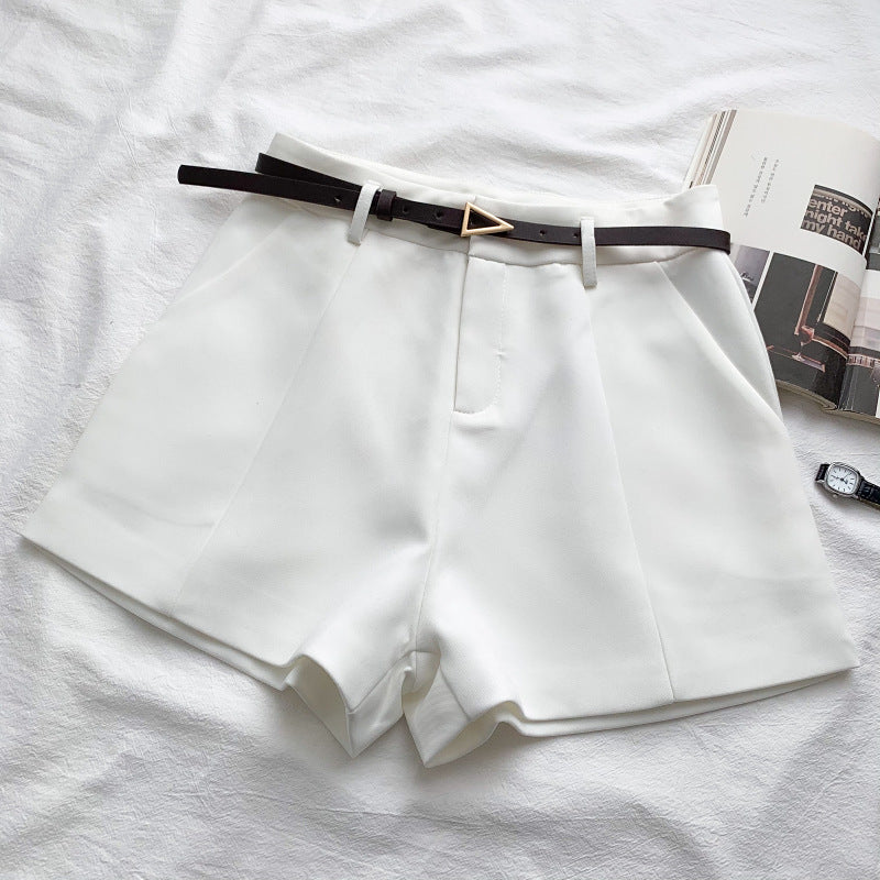 Pantalon décontracté taille haute à jambes larges – Élégance confortable et intemporelle