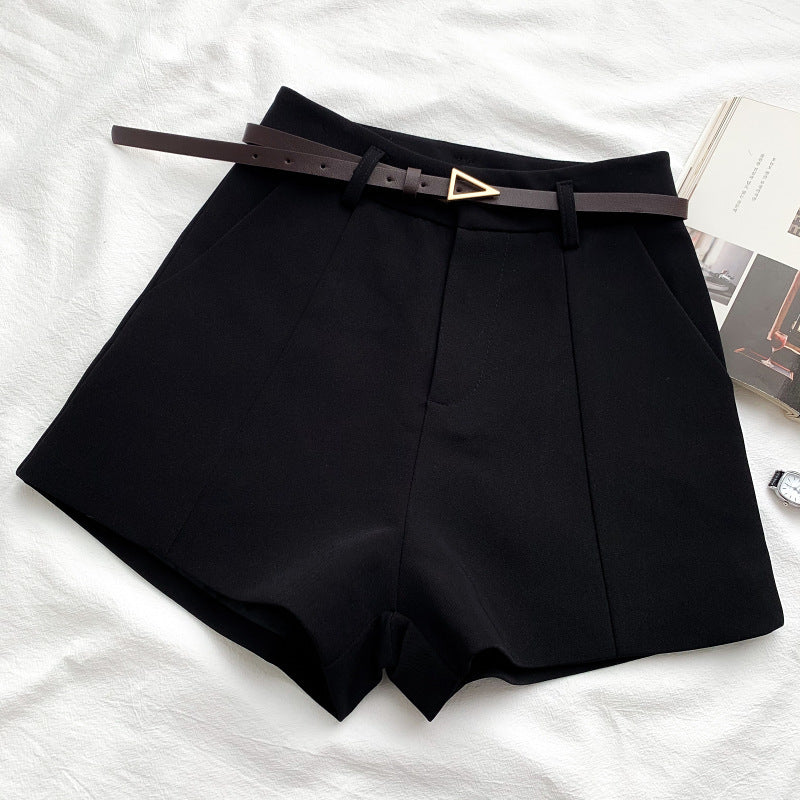 Pantalon décontracté taille haute à jambes larges – Élégance confortable et intemporelle