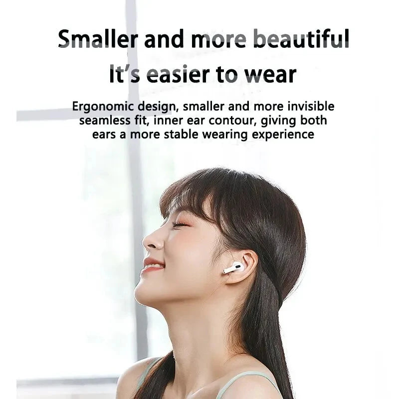 Écouteurs sans fil TWS Pro 4, Bluetooth 5.3, étanches, avec micro, pour Xiaomi iPhone Pro4, jeux vidéo