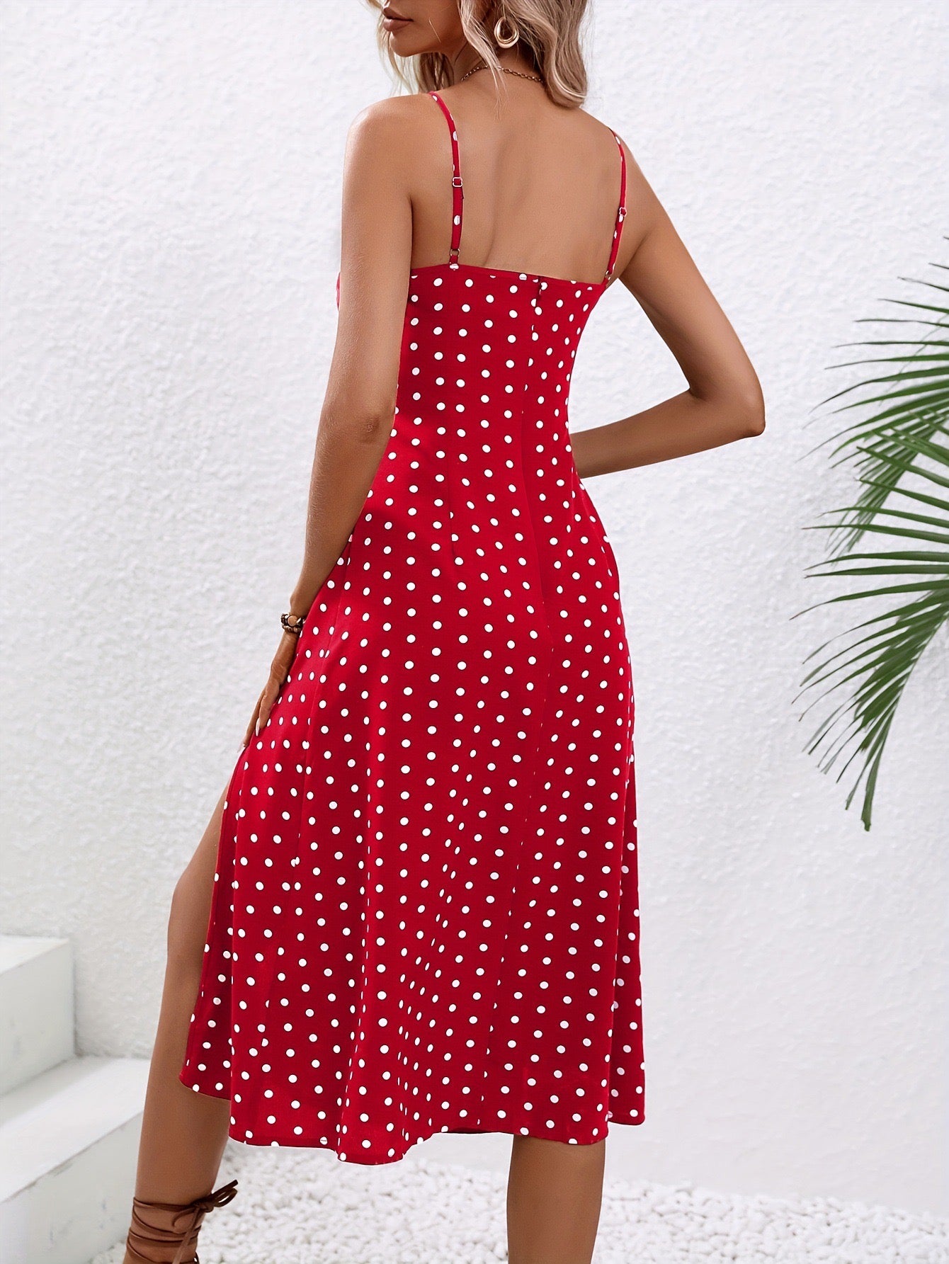 Robe midi d'été avec imprimé