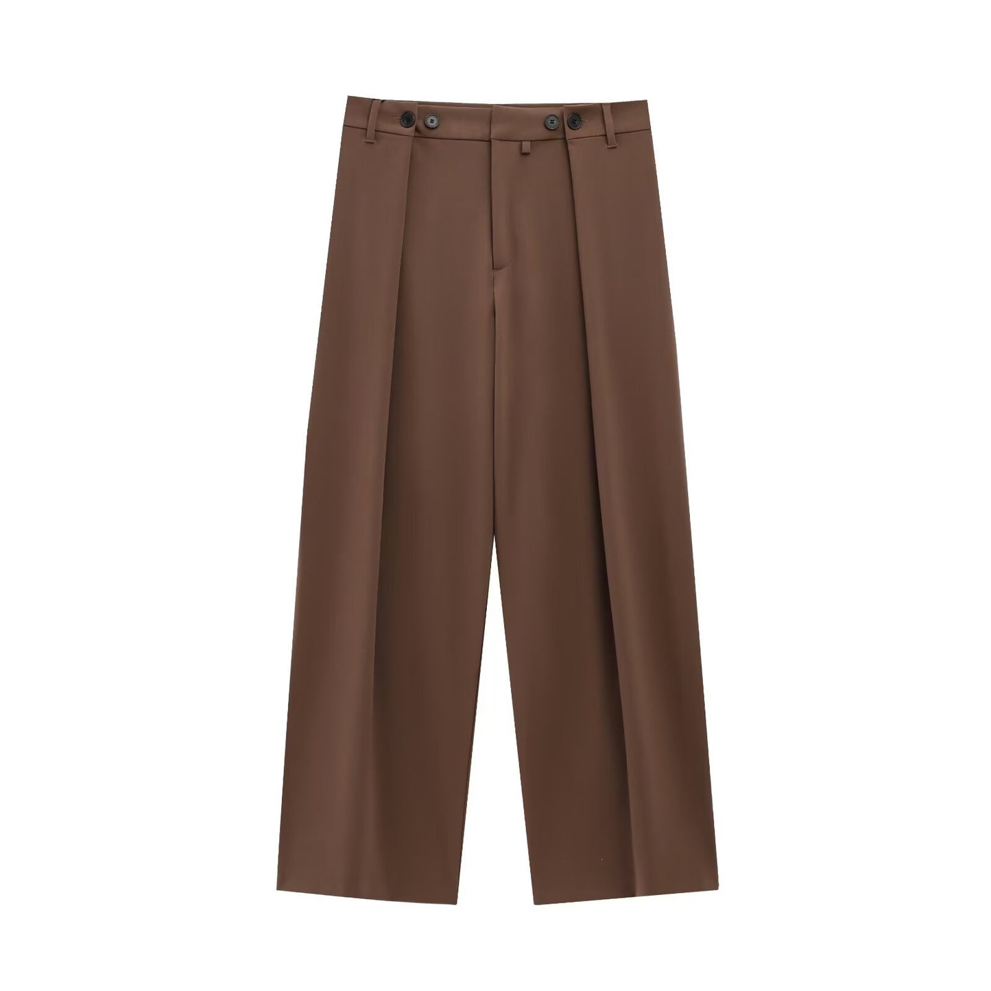 Costume deux pièces avec un blazer à nœud et un pantalon droit