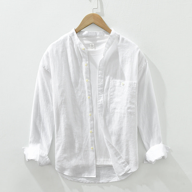 Chemise en lin pour homme – Style décontracté et intemporel