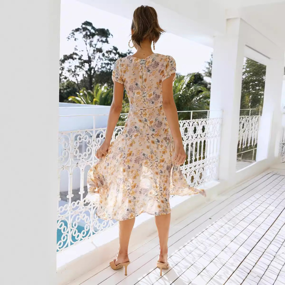 Robe imprimée pour femme – Look décontracté et original