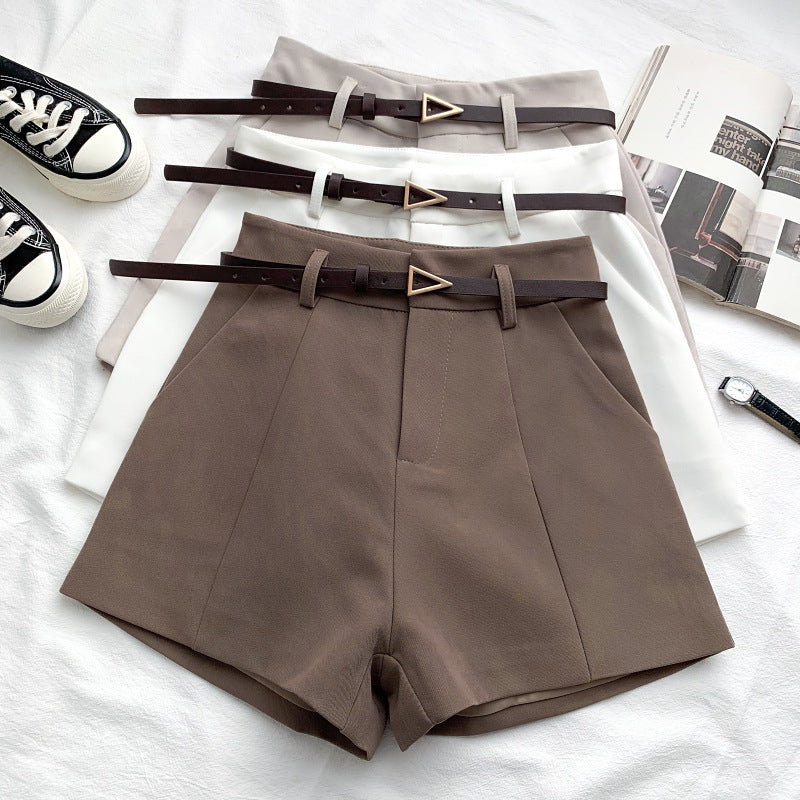 Pantalon décontracté taille haute à jambes larges – Élégance confortable et intemporelle