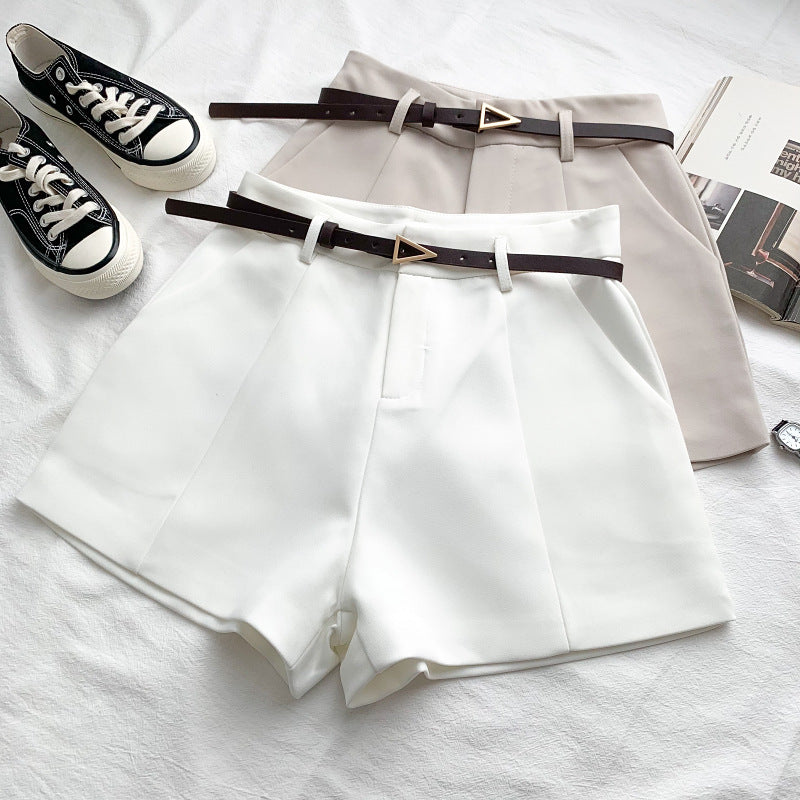 Pantalon décontracté taille haute à jambes larges – Élégance confortable et intemporelle