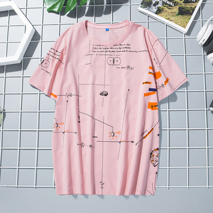 T-shirt ras du cou oversize en coton pour homme