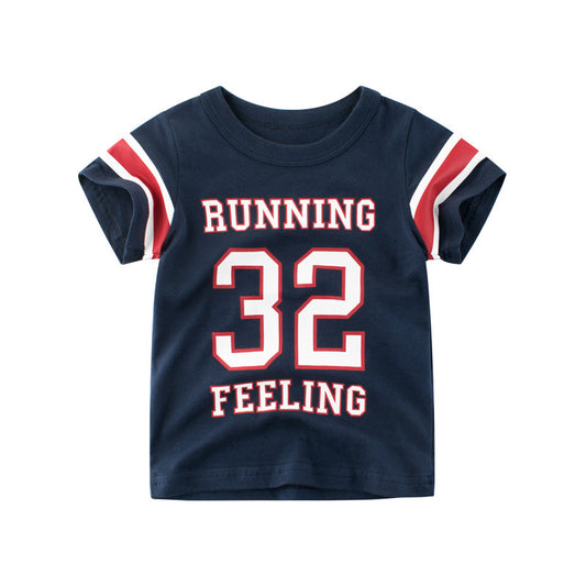 Camiseta Infantil de Verano con Estampado