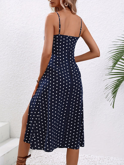 Robe midi d'été avec imprimé