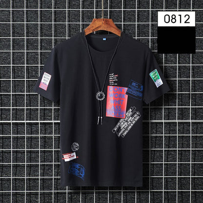 T-shirt ras du cou oversize en coton pour homme