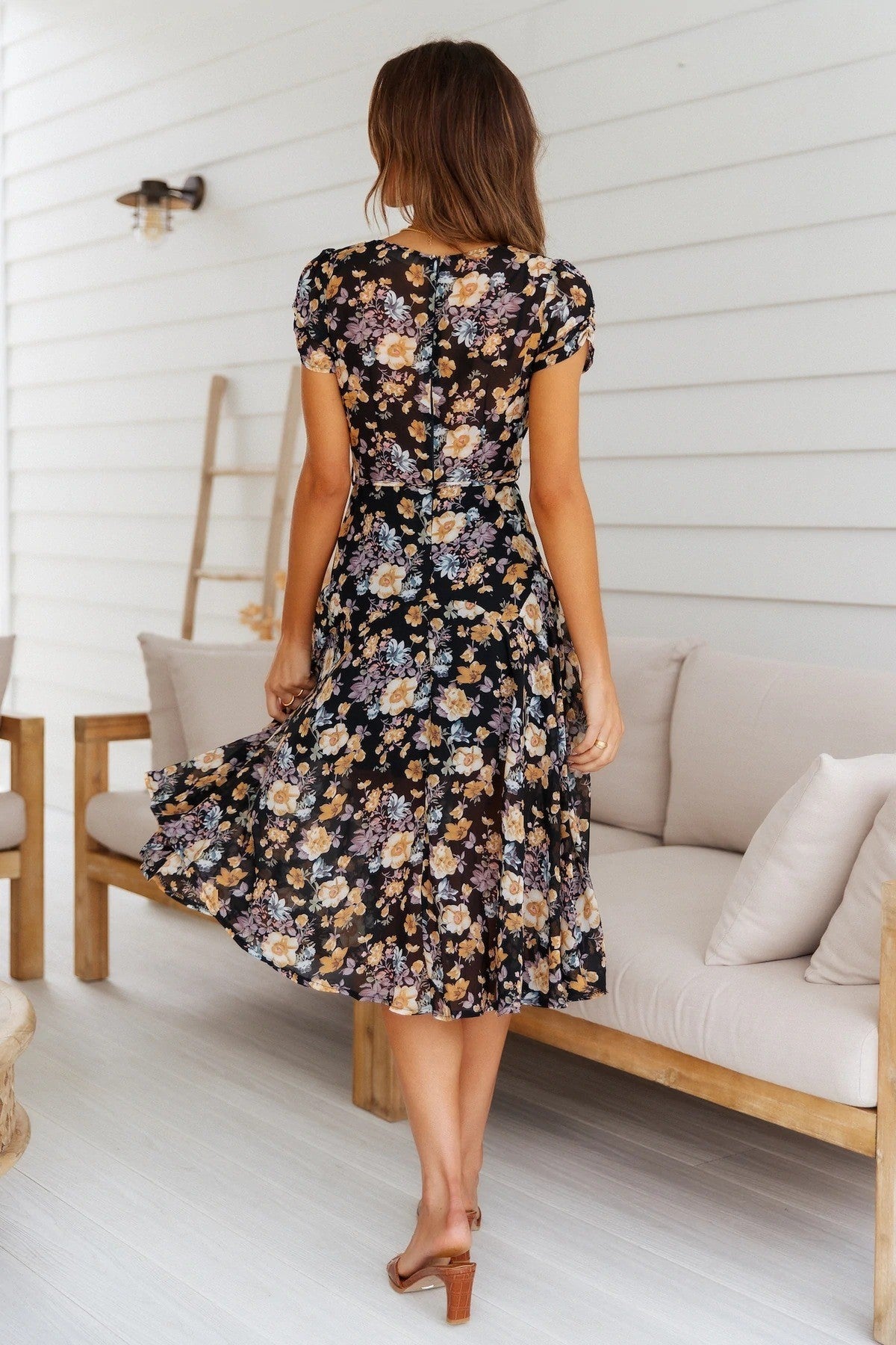 Robe imprimée pour femme – Look décontracté et original