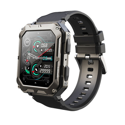Montre connectée Bluetooth d'extérieur, trois sports, étanche, podomètre