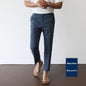 Pantalon décontracté en coton et lin pour homme — Confort et style respirants