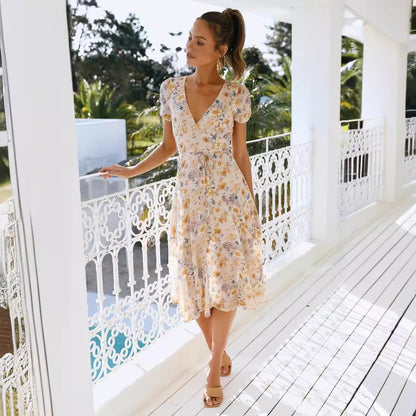 Robe imprimée pour femme – Look décontracté et original
