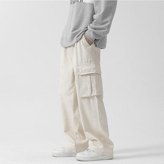 Pantalón Cargo de Corte Recto – Estilo Urbano Relajado