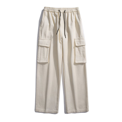 Pantalon cargo coupe droite – Style urbain décontracté