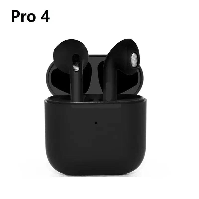 Écouteurs sans fil TWS Pro 4, Bluetooth 5.3, étanches, avec micro, pour Xiaomi iPhone Pro4, jeux vidéo