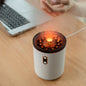 Diffuseur d'huiles essentielles et humidificateur à ultrasons — Motif volcan et méduses