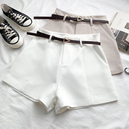 Pantalon décontracté taille haute à jambes larges – Élégance confortable et intemporelle